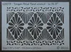 ibicci Tongan Petal Flower Panel 8" Stencil